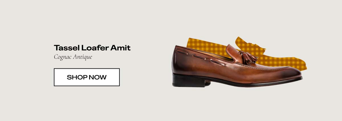 Tassel Loafer Amit Cognac Antique Shop Now