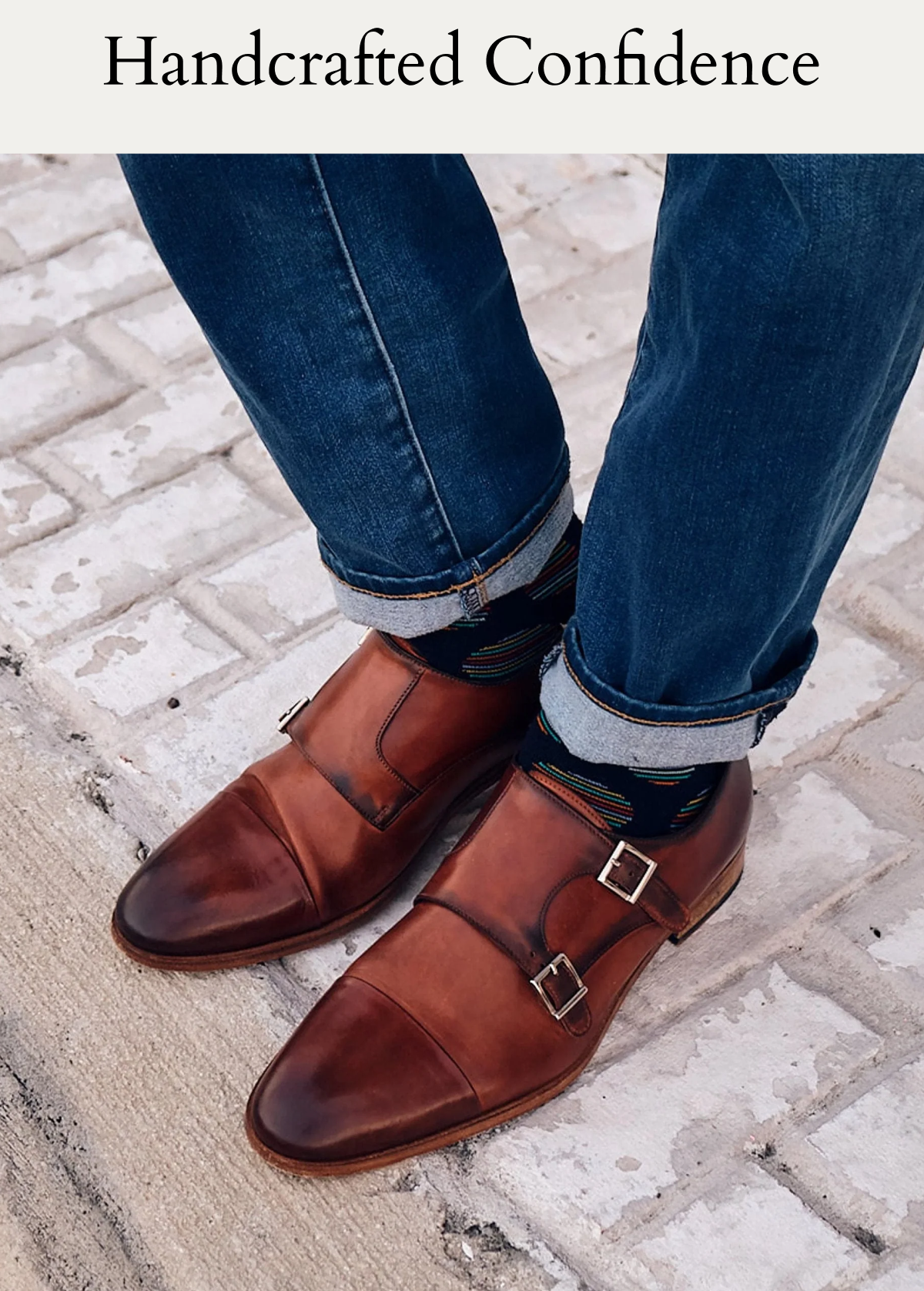 Kurt Monkstrap Brandy Antique