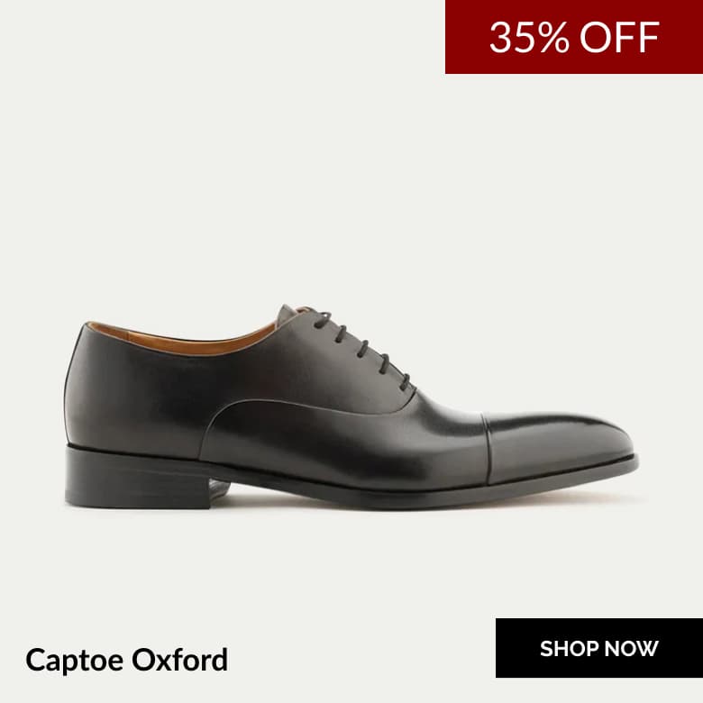 Captoe Oxford | 35% Off | Shop Now