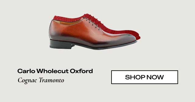 Carlo Wholecut Oxford Cognac Tramonto [SHOP NOW]