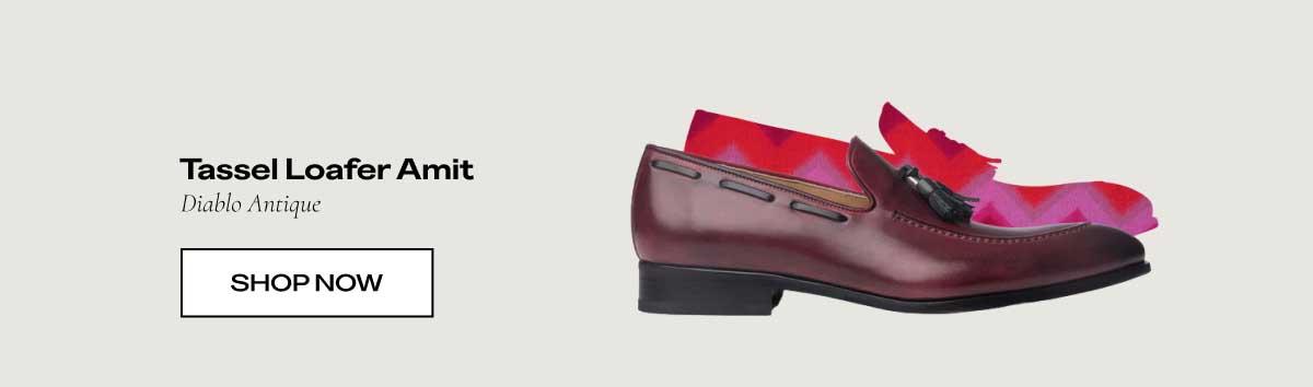 Tassel Loafer Amit | Rich Burgundy | [SHOP NOW]