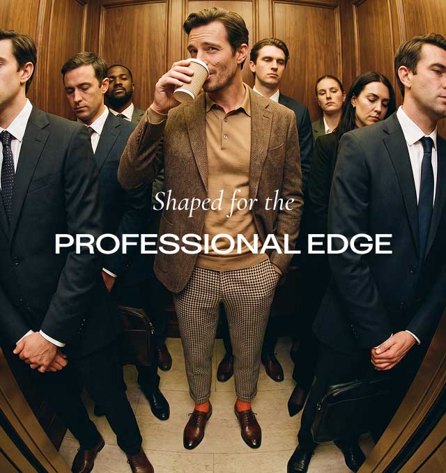 Shaped for the PROFESSIONAL EDGE