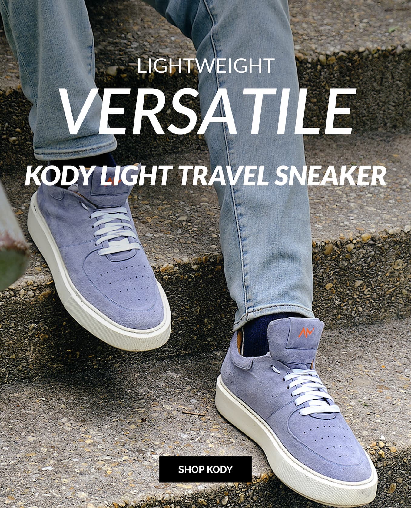 Lightweight Versatile Kody Light Travel Sneaker