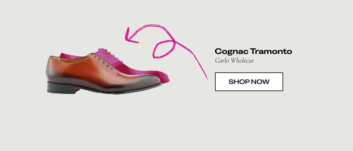 Cognac Tramonto  Carlo Wholecut  [SHOP NOW]