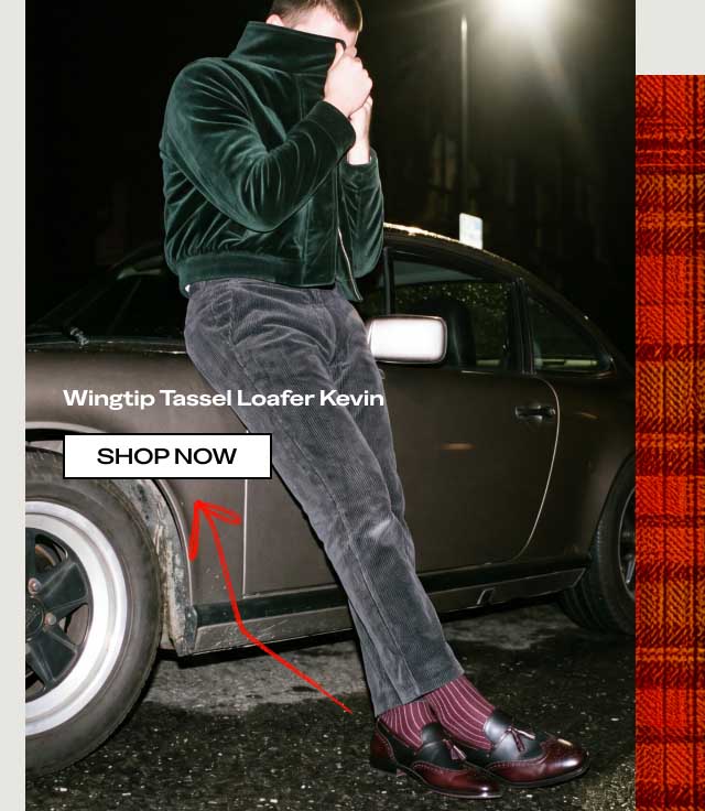 Wingtip Tassel Loafer | [SHOP NOW]