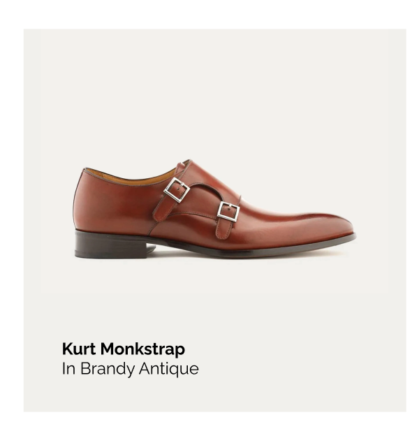Monkstrap Brandy Antique