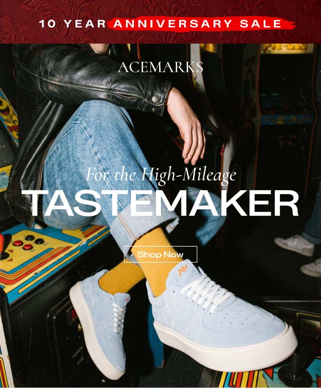 10 YEAR ANNIVERSARY SALE ACE MARKS For the High-Mileage TASTEMAKER [Shop Now]