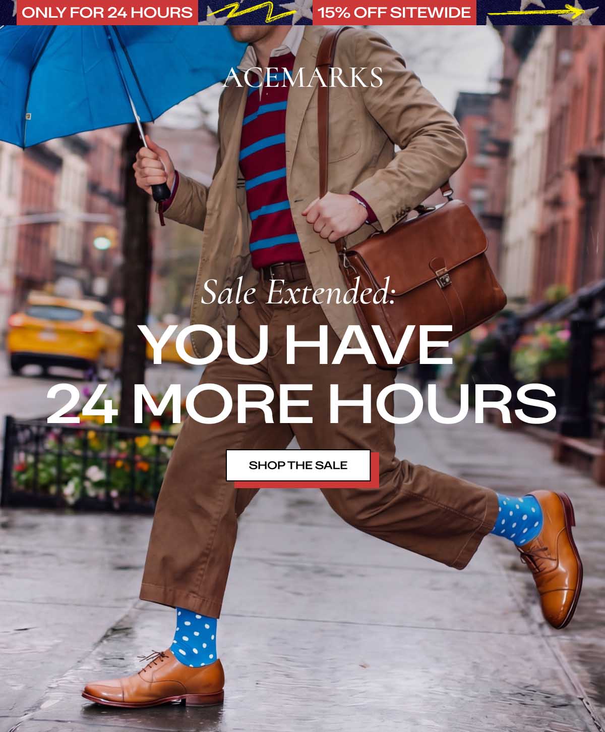 ONLY FOR 24 HOURS | 15% OFF SITEWIDE ACEMARKS Sale Extended. YOU HAVE 24 MORE HOURS [SHOP THE SALE]