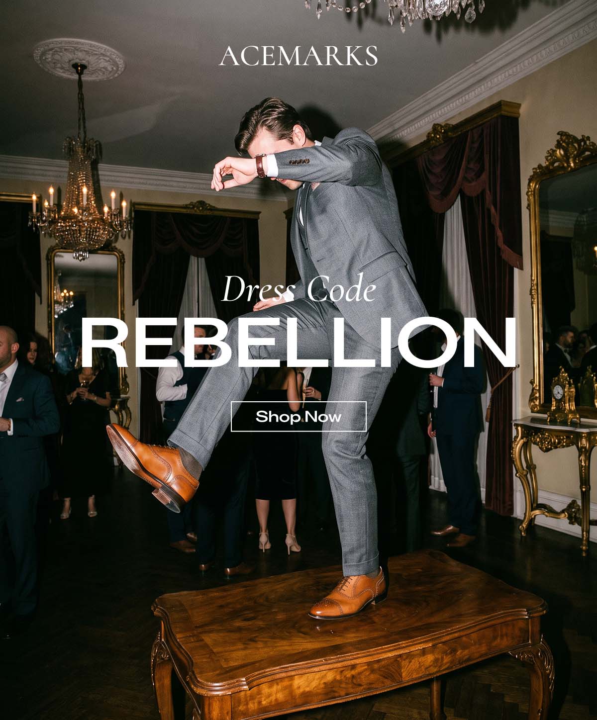 ACE MARKS  Dress Code  REBELLION  [Shop Now]