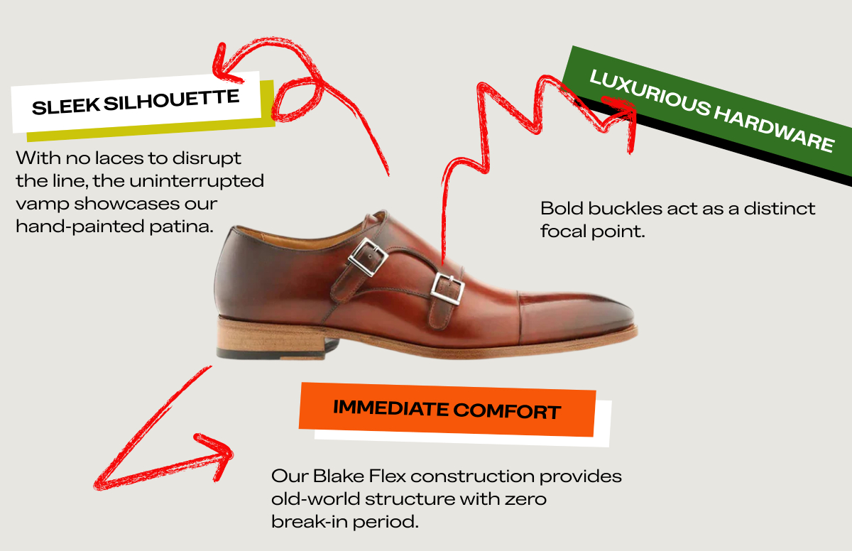 Monkstrap Shoe | Ace Marks