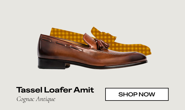 Tassel Loafer Amit Cognac Antique Shop Now