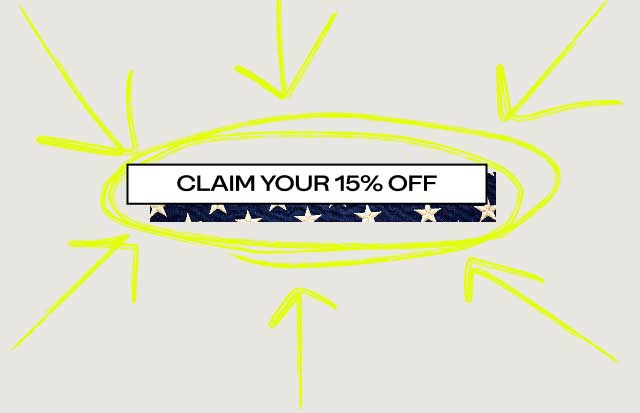 [CLAIM YOUR 15% OFF]