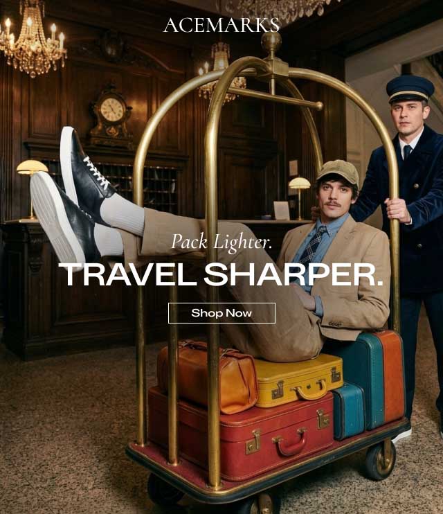 Acemarks Pack Lighter. Travel Sharper. Shop Now
