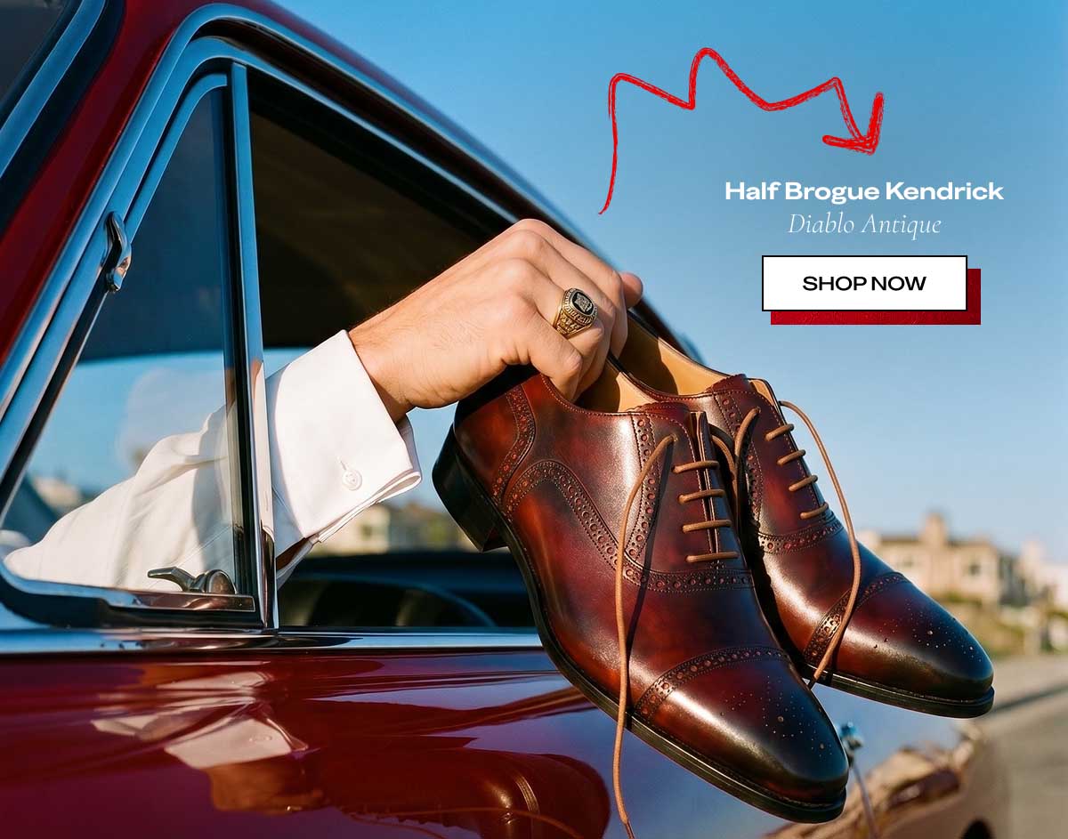 Half Brogue Kendrick Diablo Antique Shop Now