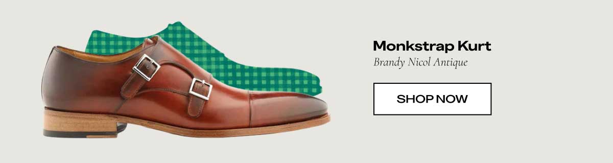 Monkstrap Kurt | Antique Tan | [SHOP NOW]