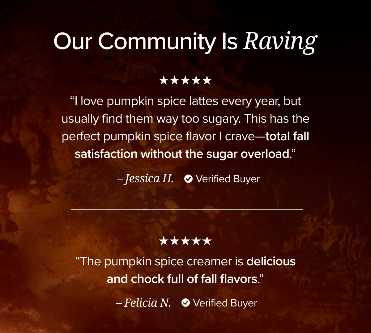 Pumpkin Spice Creamer