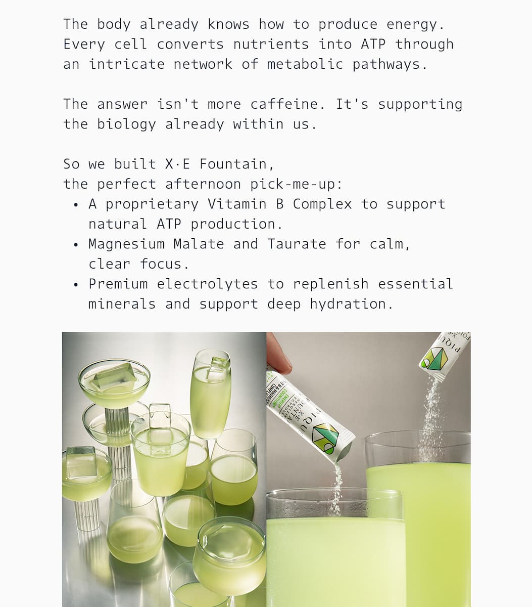 X·E Fountain | Energizing Electrolyte