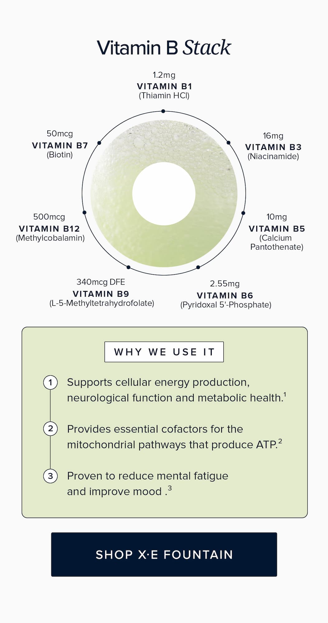 X·E Fountain | Energizing Electrolyte