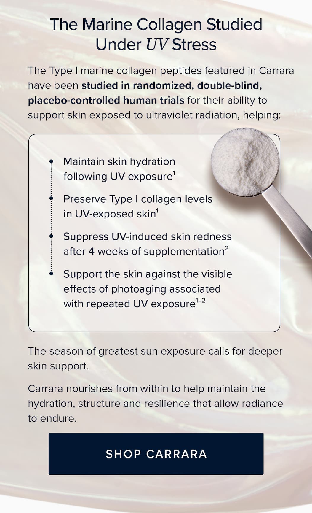 Carrara | Marine Collagen Peptides