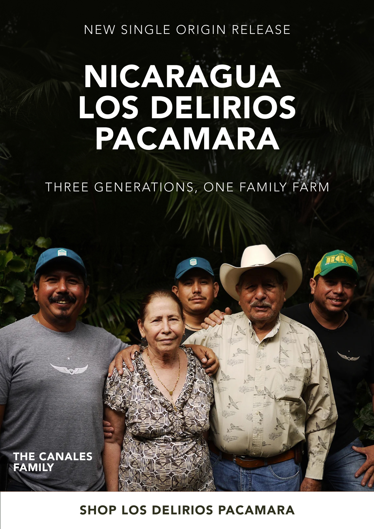 New Single Origin Release: Nicaragua Los Delirios Pacamara. three generations, one family farm. | SHOP LOS DELIRIOS PACAMARA