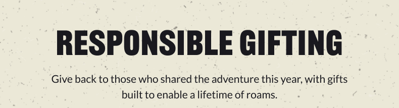 Responsible Gifting