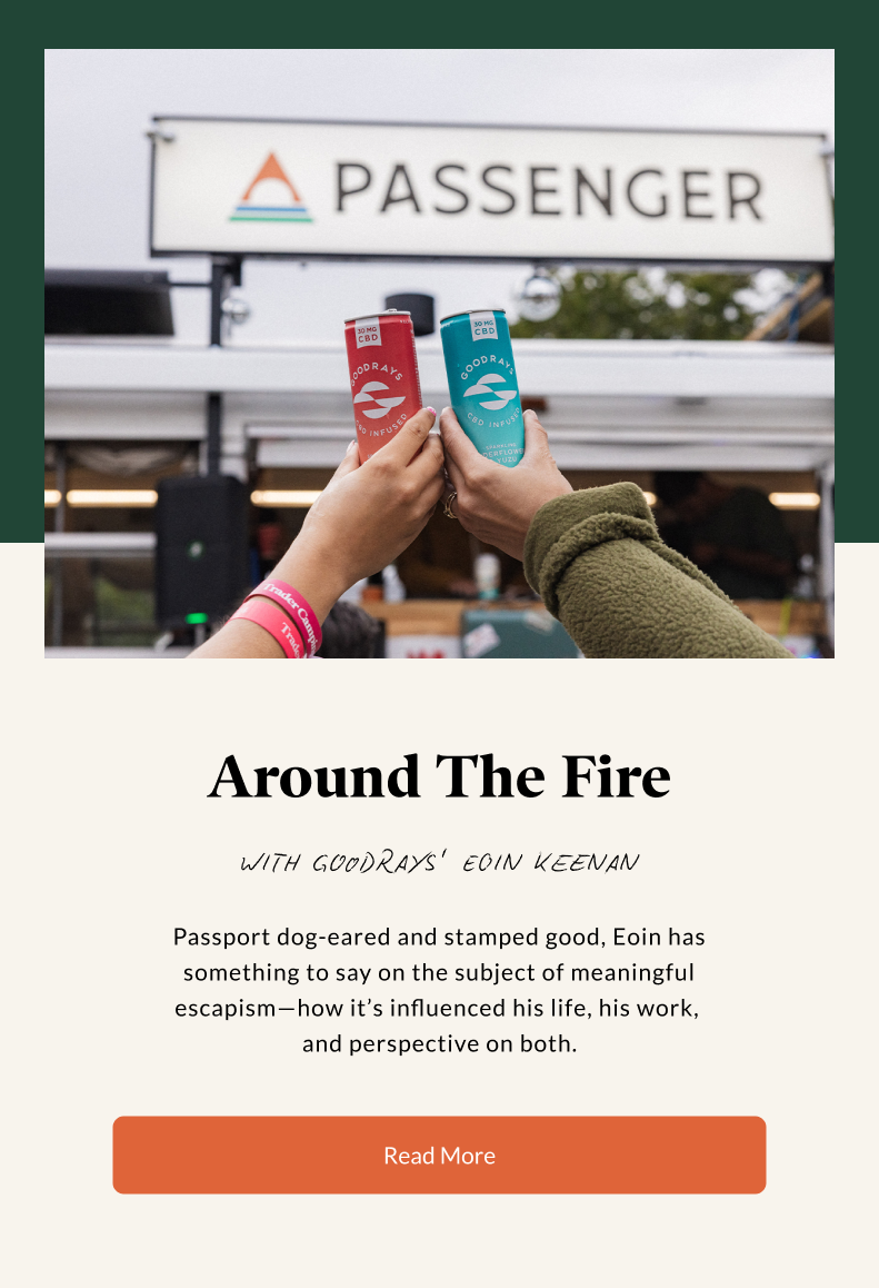 Around the fire with Eoin Keenan