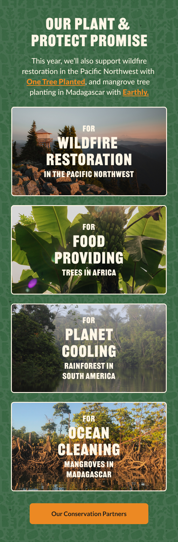 Our Plant and Protect Promise