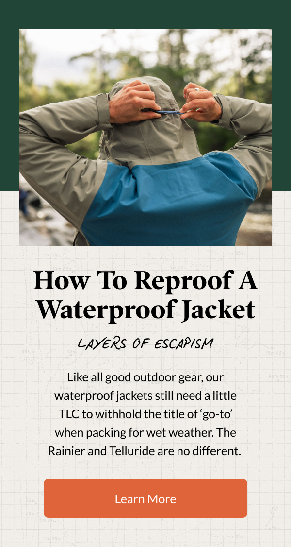 How to reproof a waterproof jacket