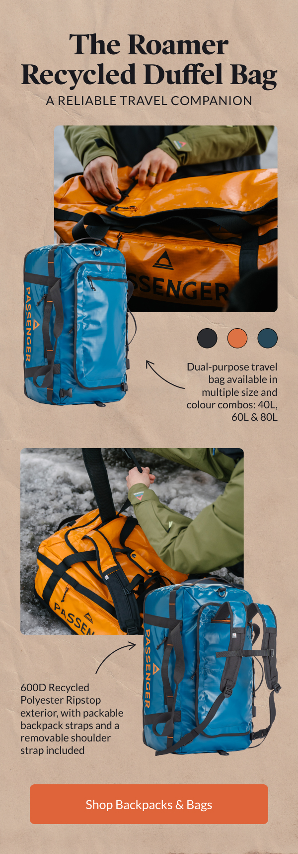 Shop Backpacks & Bags