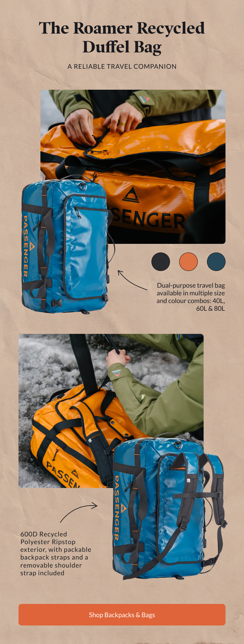 Shop Backpacks & Bags