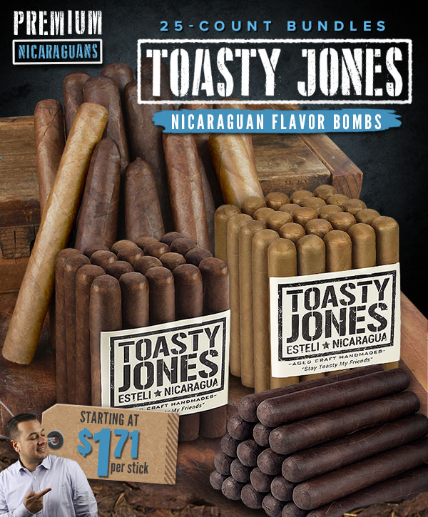 Toasty Jones famous factory blends are back. Cigar Page
