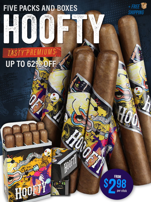 Built different. Hoofty from Raymond Pages 2.98 Cigar Page