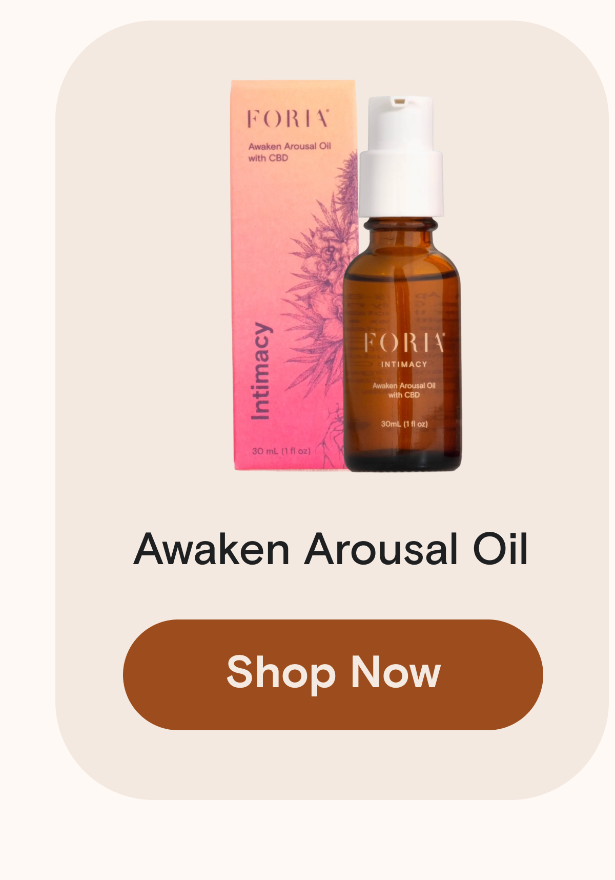 Awaken Arousal Oil with CBD