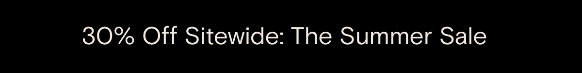 30% Off Sitewide