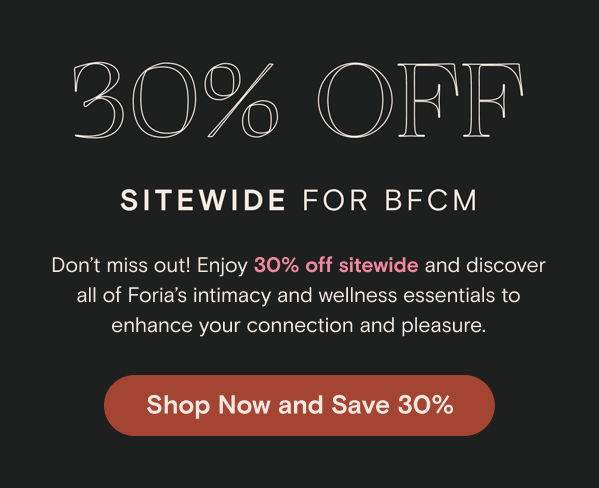 30% Off Sitewide for BFCM