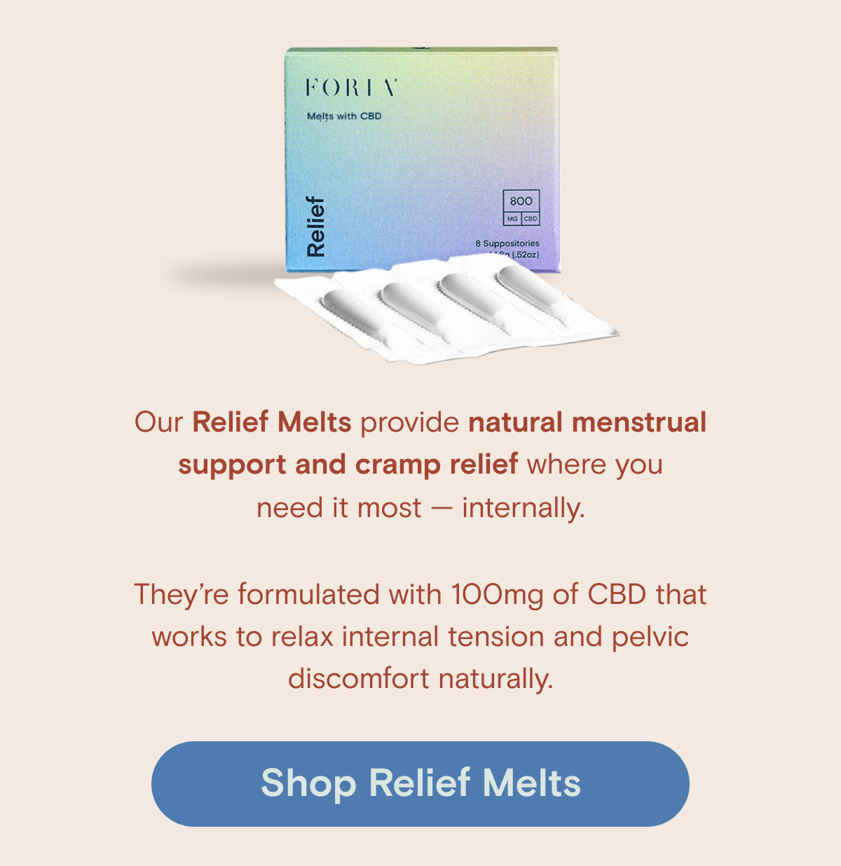 Shop Relief Melts