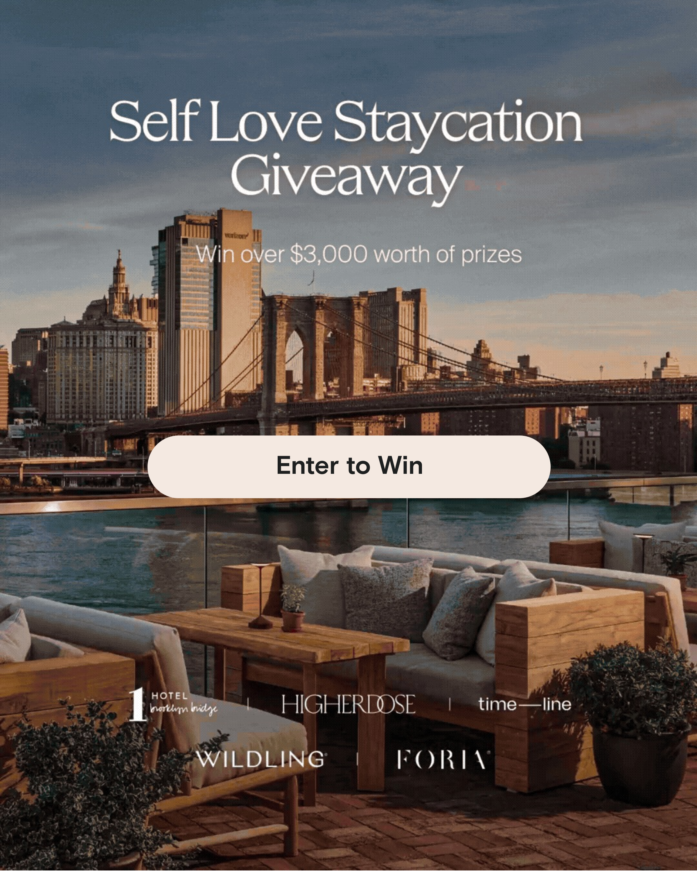 Self Love Staycation Giveaway