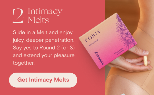 Intimacy Melts with CBD