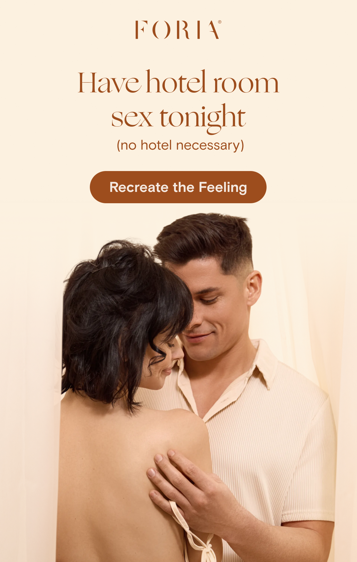 Have hotel room sex tonight