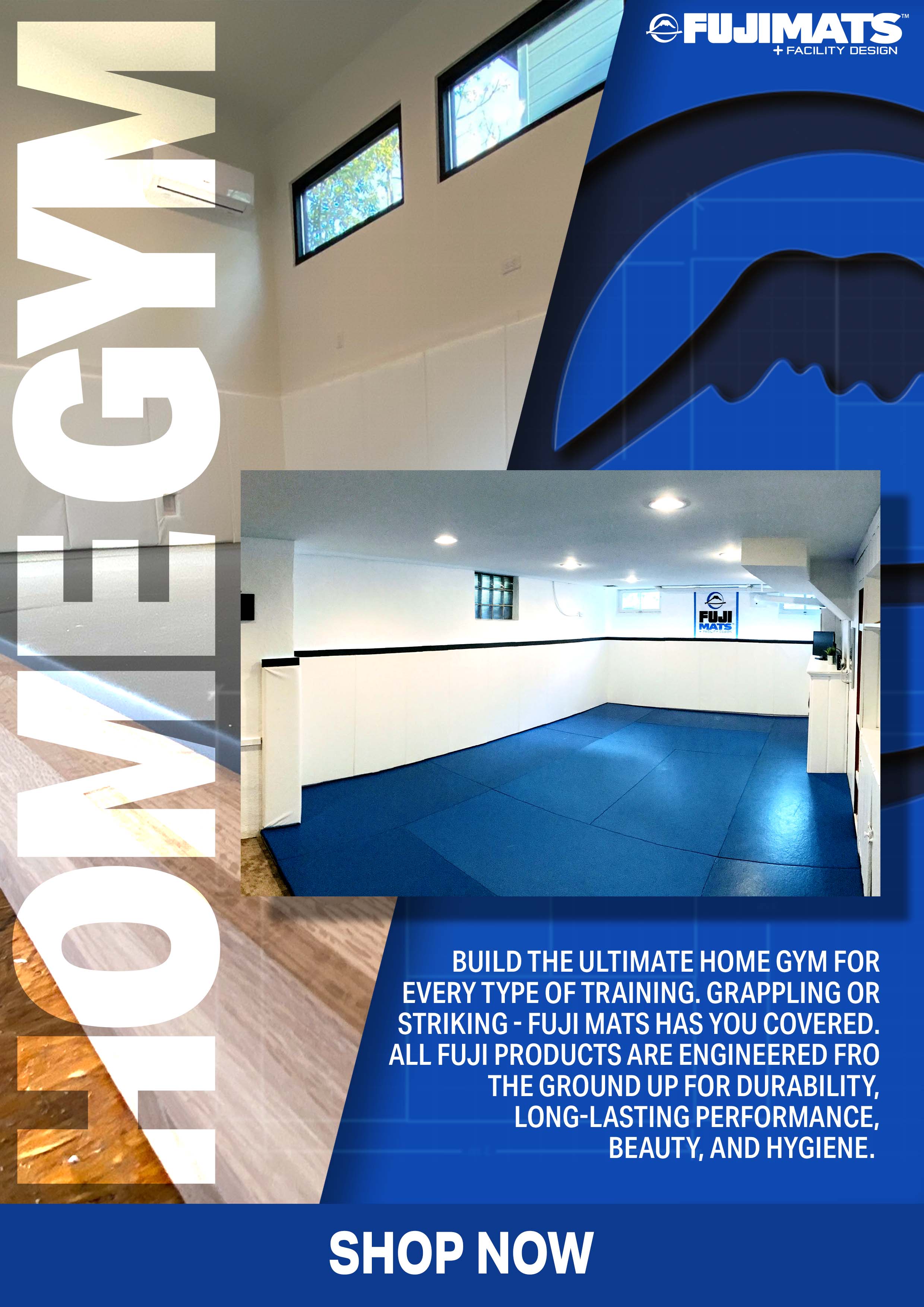 Build the Ultimate Home Gym with FUJI FUJI Mats