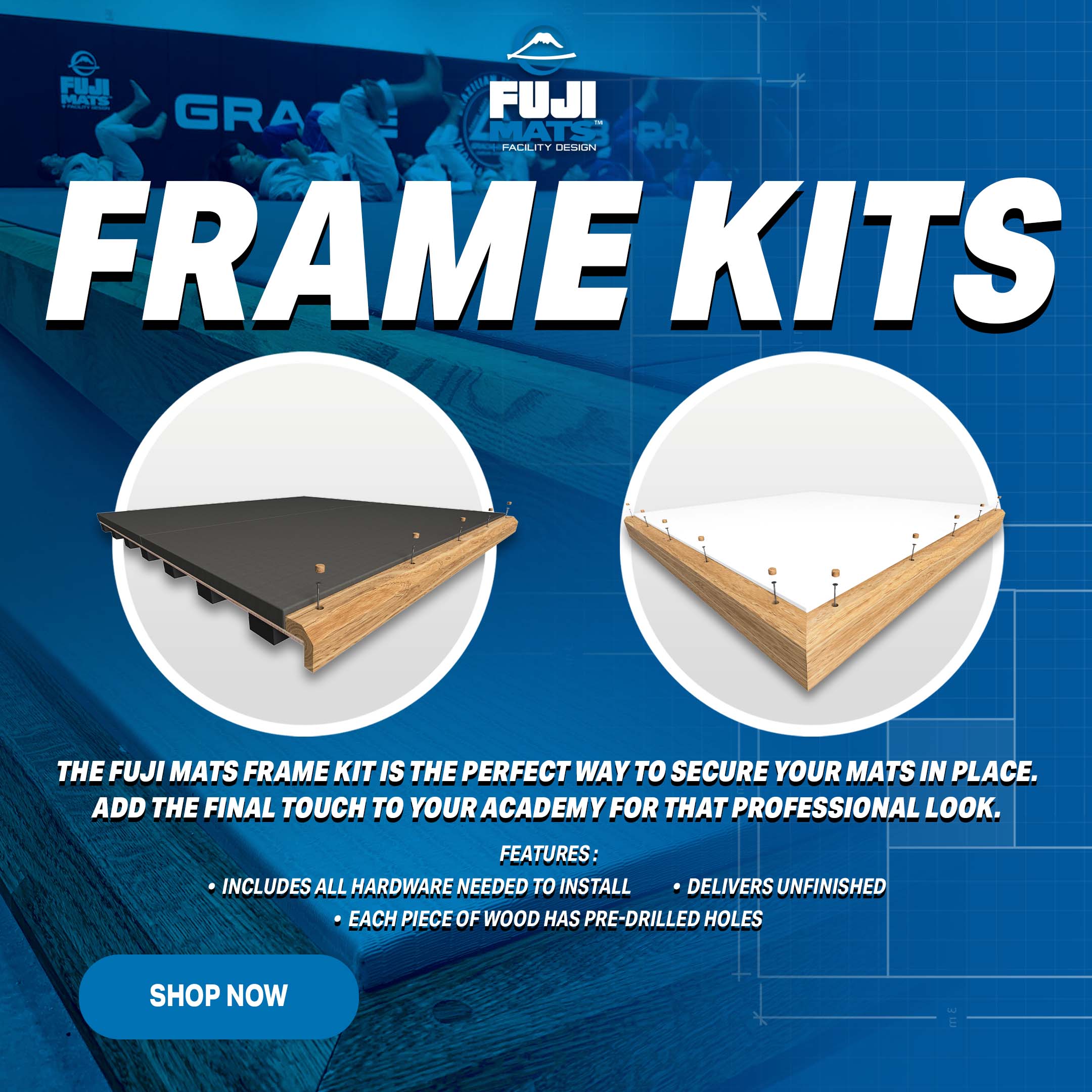Add the Final Touch to Your Academy! 🏆 FUJI Mats