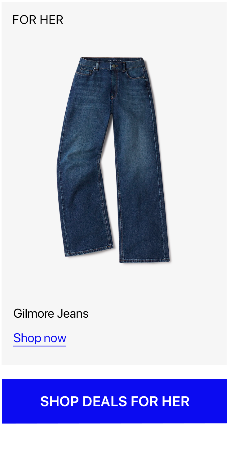 High Rise Wide Leg Gilmore