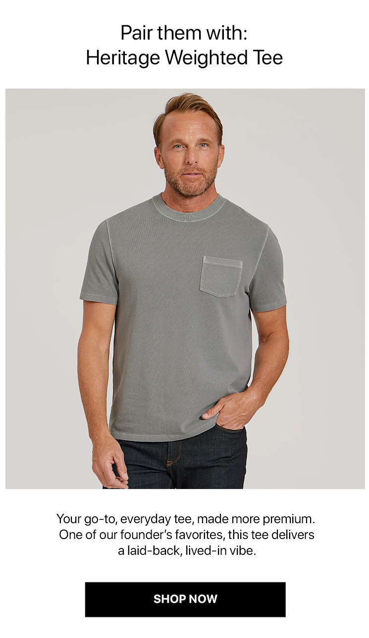 Heritage Weighted Tee