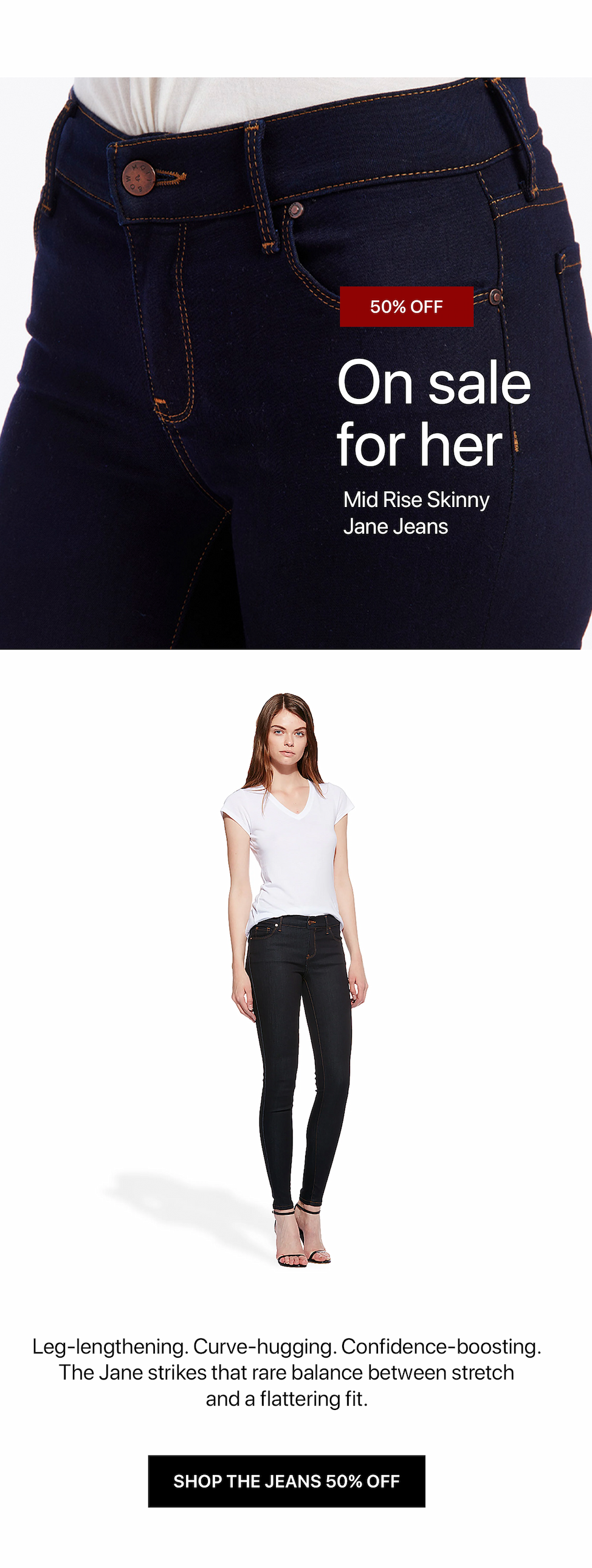 Mid Rise Skinny Jane Jeans
