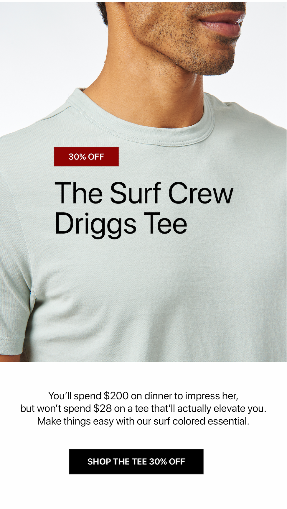 Classic Crew Driggs Tee