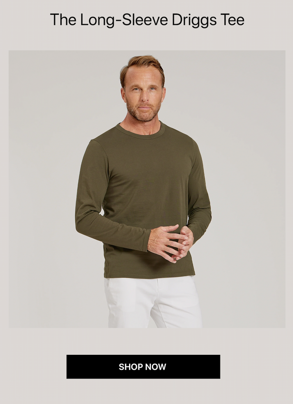 Long Sleeve Crew Tee Driggs