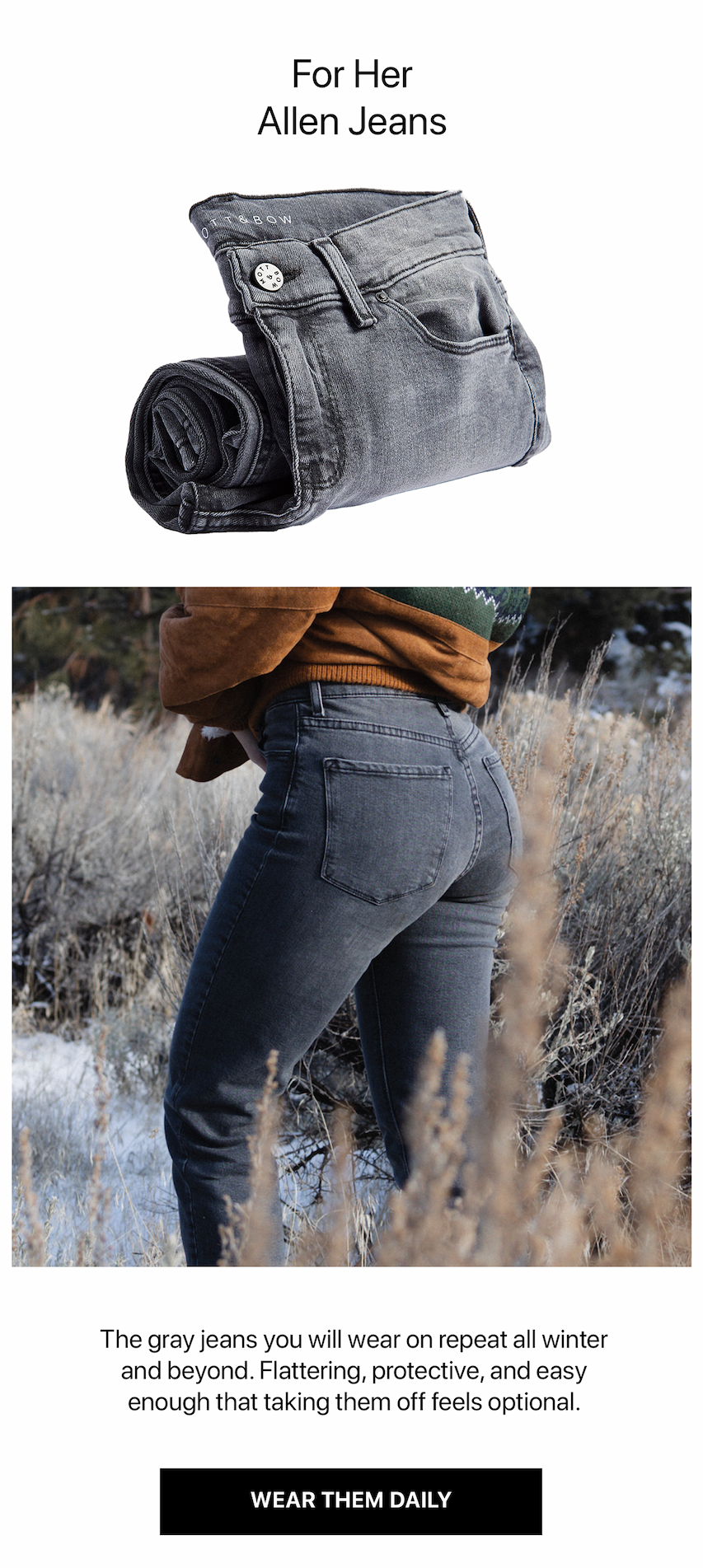 Mid Rise Slim Straight Allen Jeans