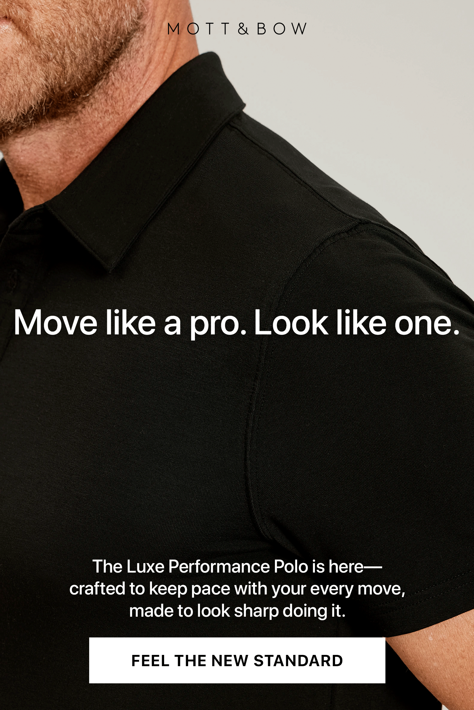 Mott & Bow - Luxe Performance Polo
