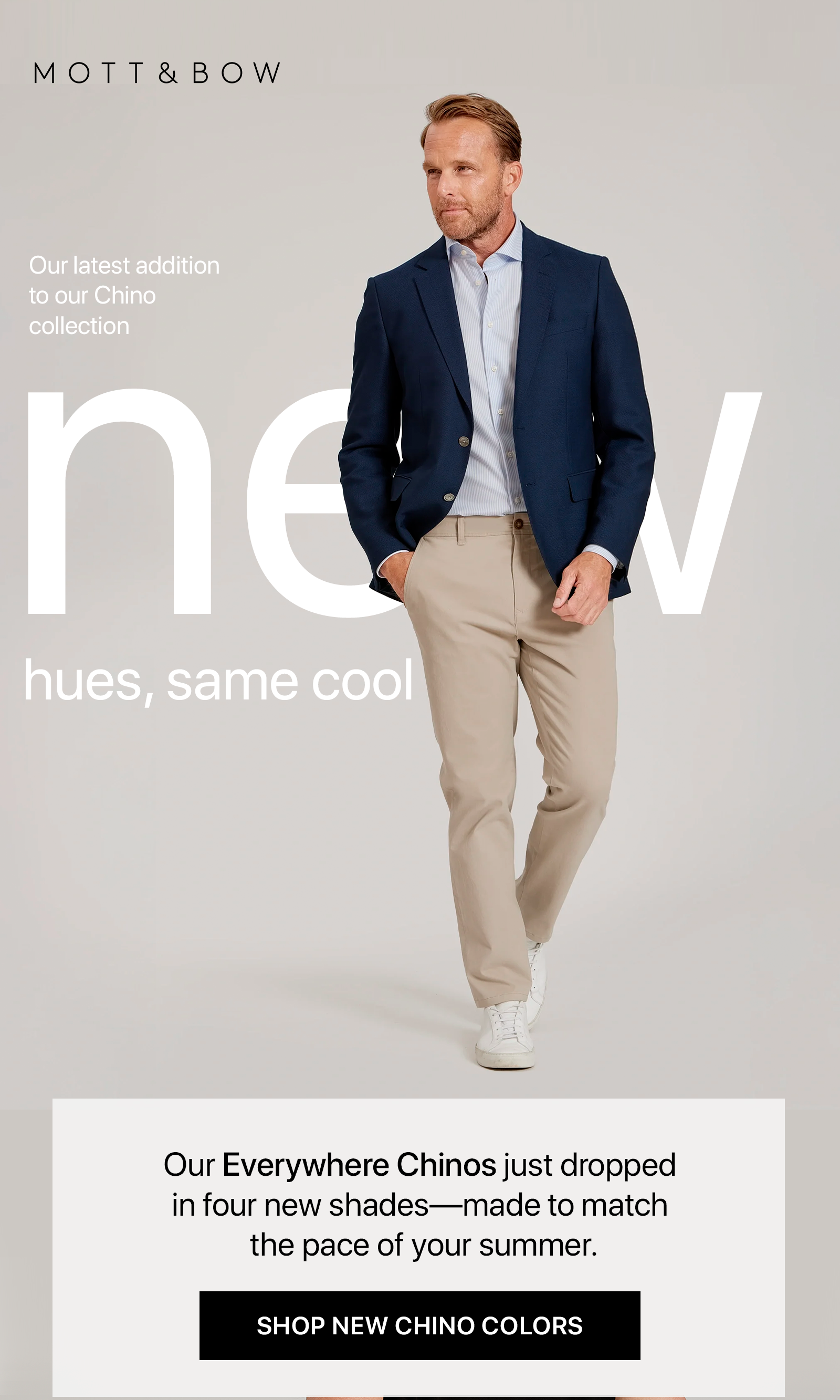 Mott & Bow - New Chino Colors