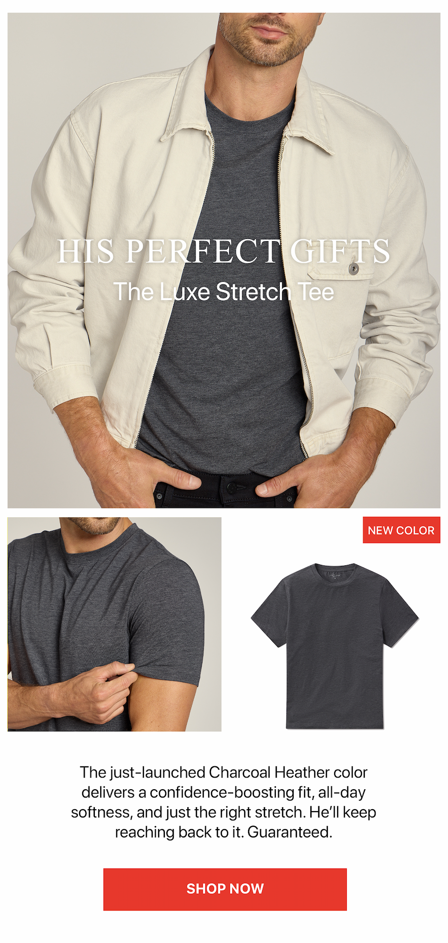 Luxe Stretch Tee